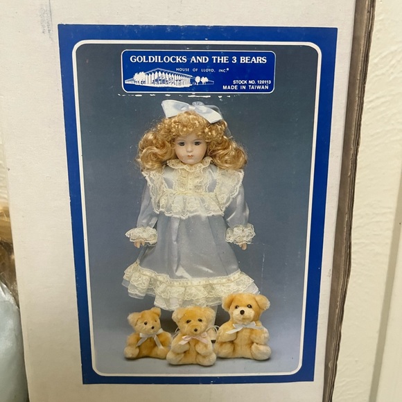 House of Lloyd Toys Vintage Goldilocks And The Three Bears By House